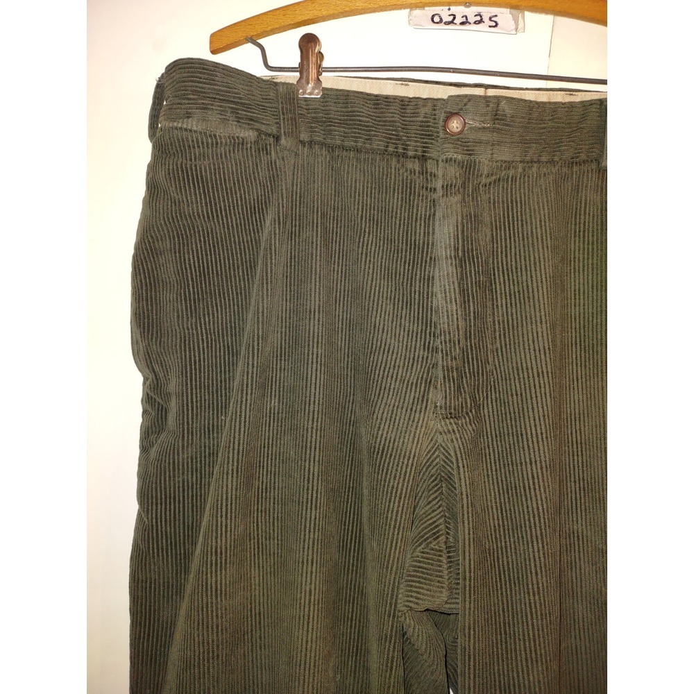Vintage Bills Khakis Pants Men's 38x30.5 Tan Corduroy Chino Trousers Made In USA - Picture 2 of 6